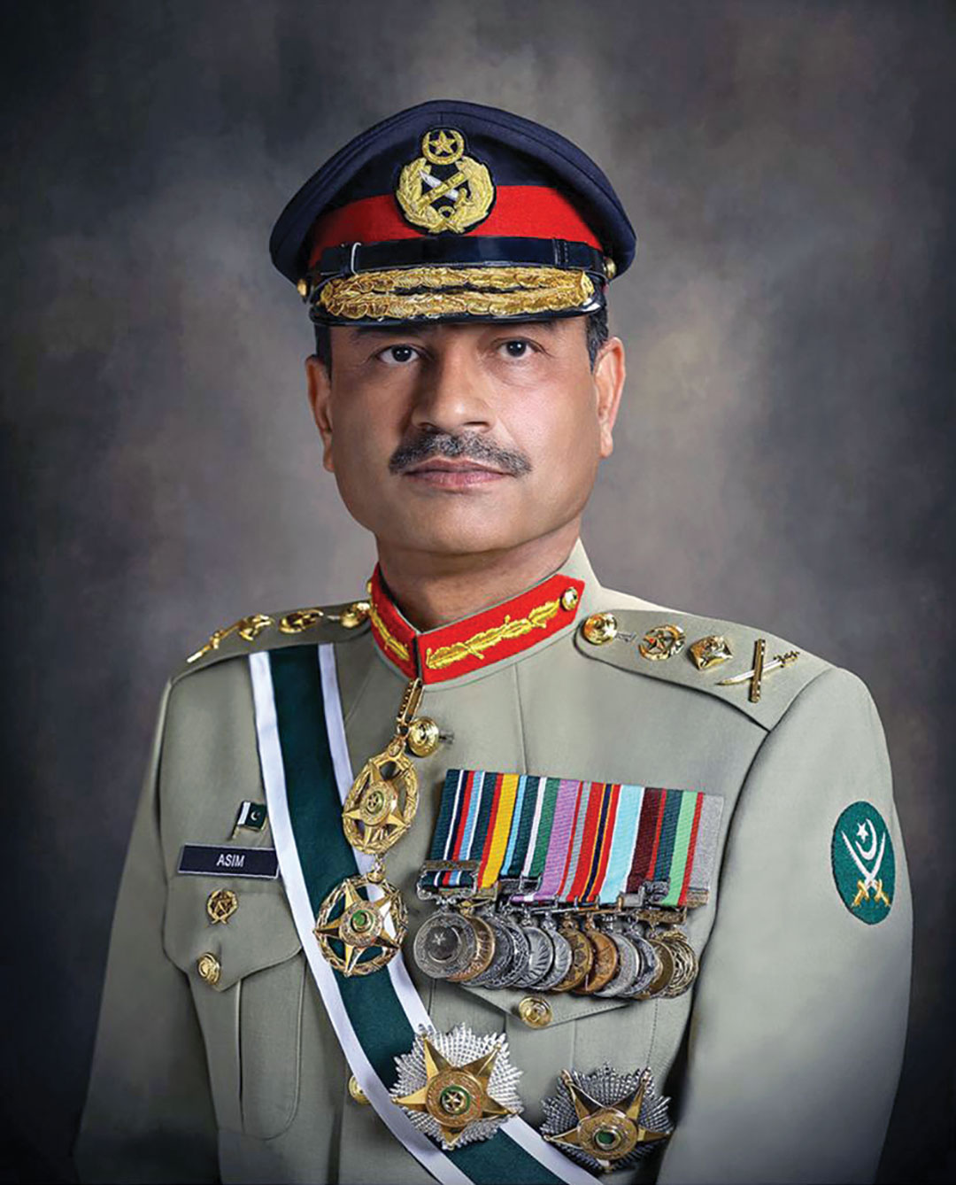 Official portrait of Asim Munir as a General in the Pakistan Army